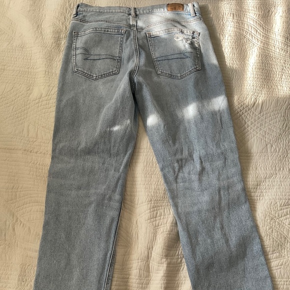 AMERICAN EAGLE OUTFITTERS destructive size 8 long jeans - Picture 6 of 6